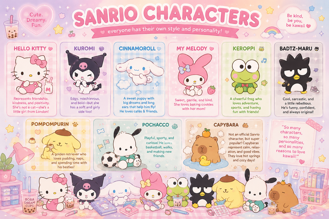 The Meaning Behind Popular Sanrio Characters ✨